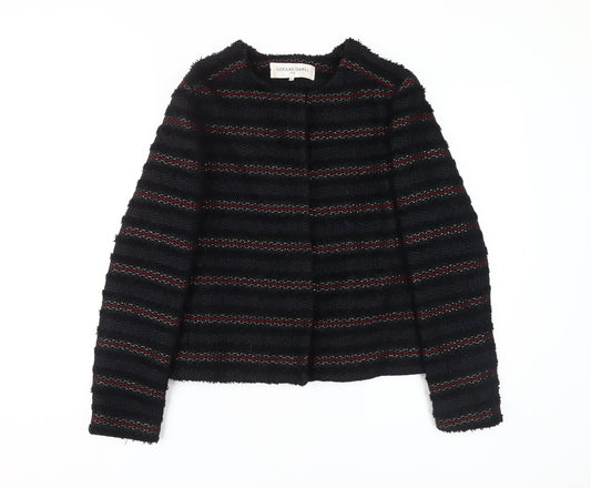 Gerard Darel Women's Black Tweed Jacket Size 10