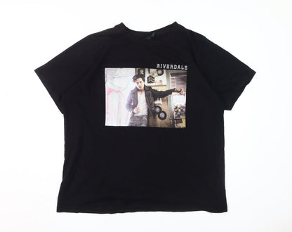 Riverdale Womens Black Graphic T-Shirt XL