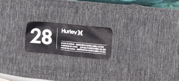 Hurley Men's Blue Sea Life Board Shorts, Size 28