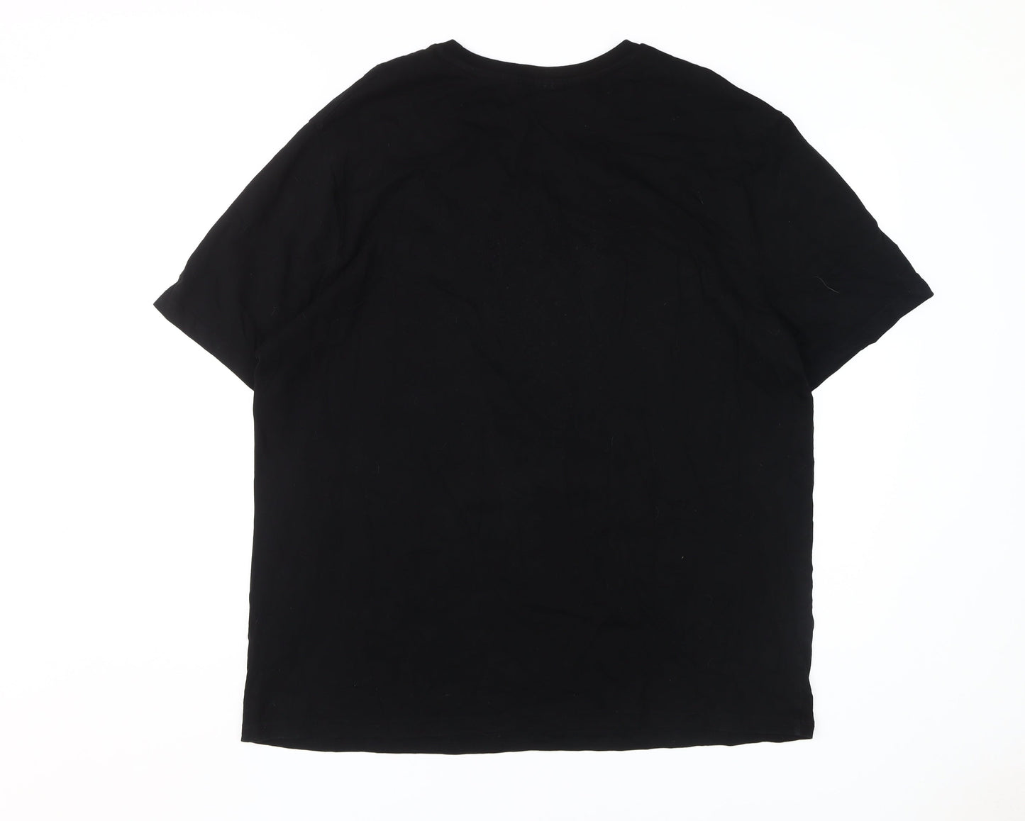 Marvel Men's Black 2XL Iron Man T-Shirt, Crew Neck, Short Sleeve