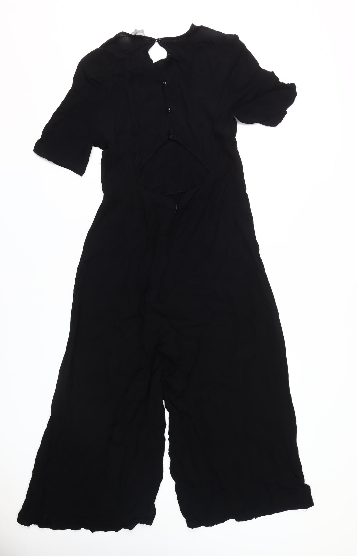 ASOS Women’s Black Jumpsuit, Size 14, Casual Style