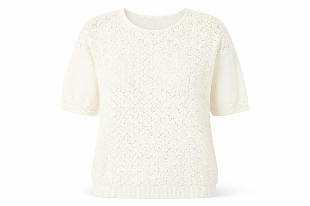 Damart Women's Ivory Pullover Jumper Size L