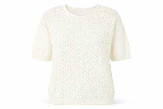 Damart Women's Ivory Pullover Jumper Size L