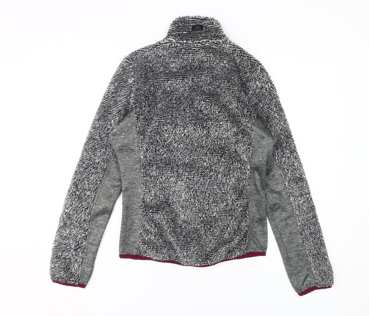 Trespass Women's Grey Fleece Jacket XS Casual
