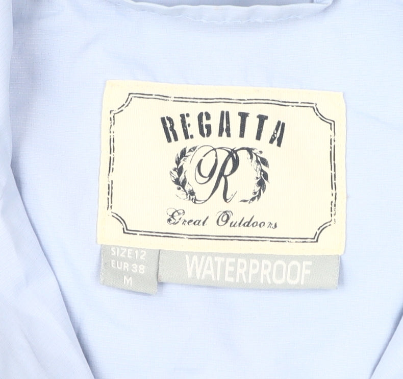 Regatta Women's Blue Waterproof Jacket Size 12