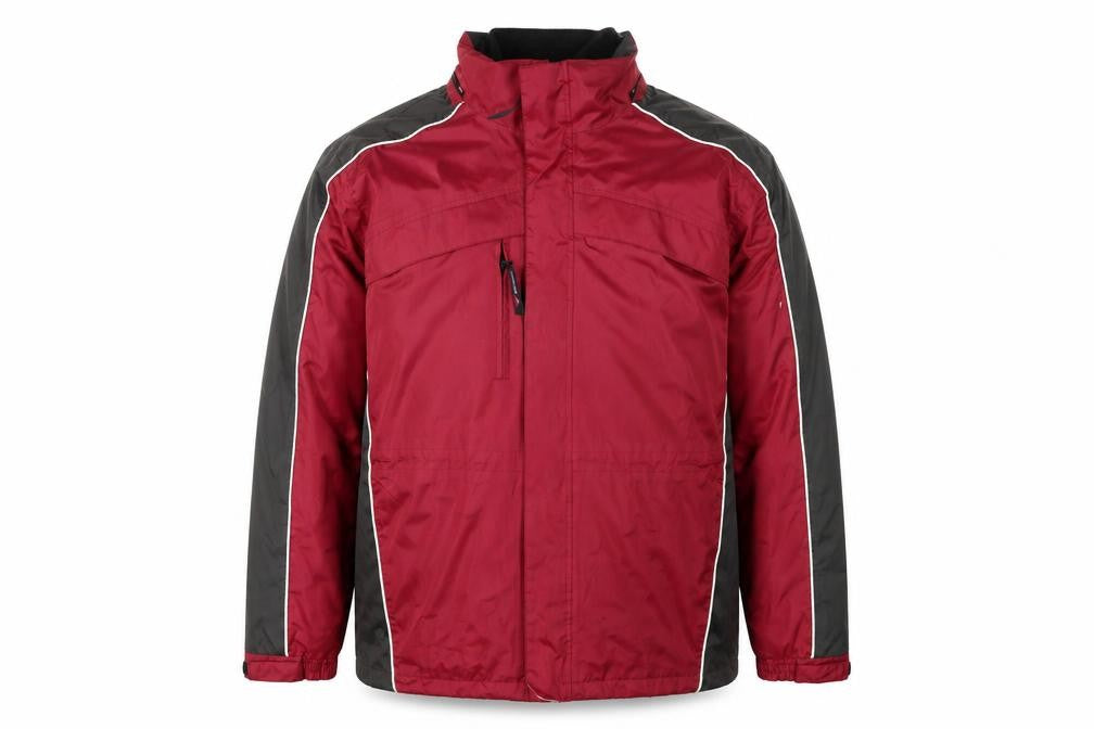 Snowdonia Men's Red Puffer Jacket, Size L - Winter Wear