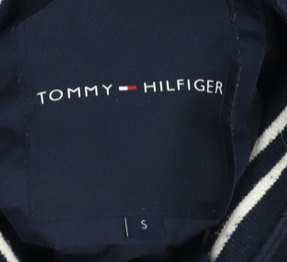 Tommy Womens Hilfiger Blue Quilted Jacket S