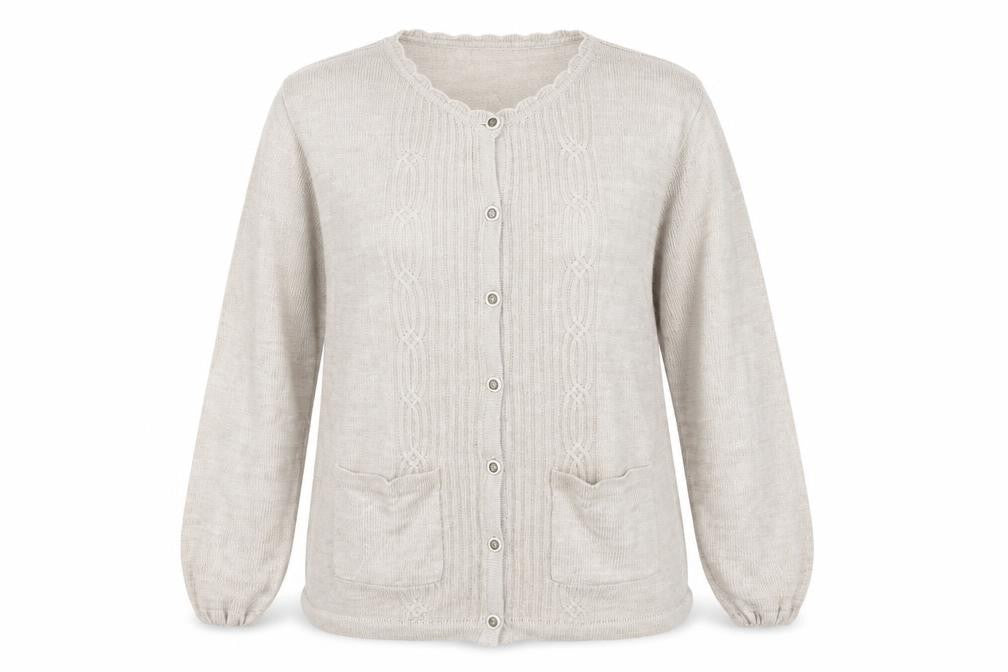 Honor Millburn Women's Beige XL Cardigan