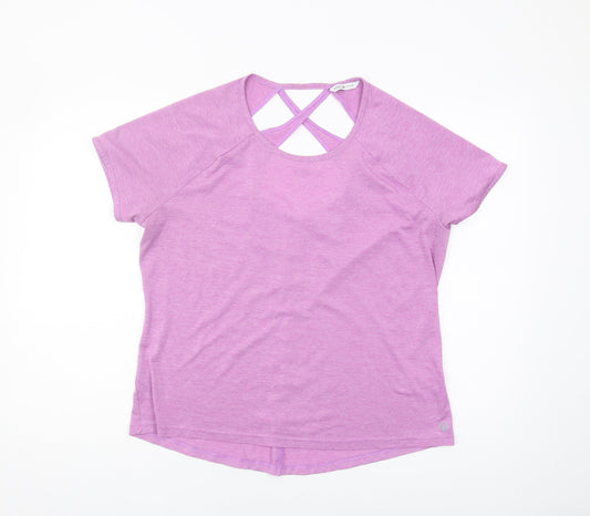 Marks and Spencer Women's Pink T-Shirt, Size 14, Casual Wear
