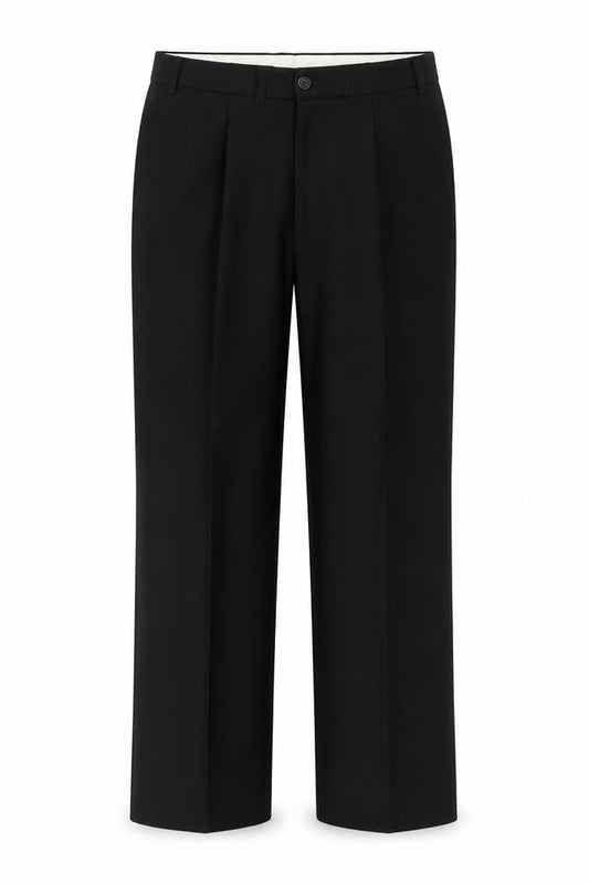 Marks & Spencer Men's Black Wool Trousers XL