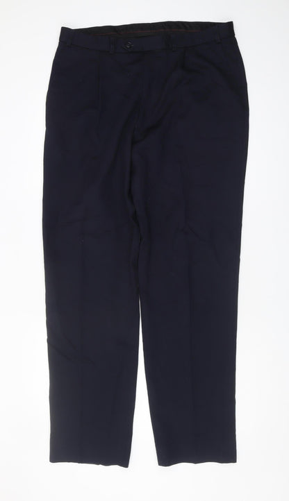 Marks & Spencer Men's Black Dress Pants 36