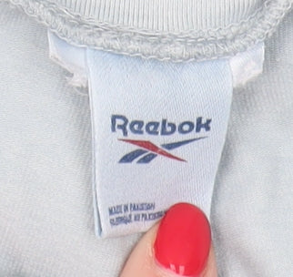 Preloved Reebok Women's Blue M Leggings - Detail