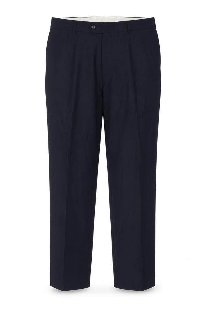 Marino Vicci Men's Black Trousers, Size 52