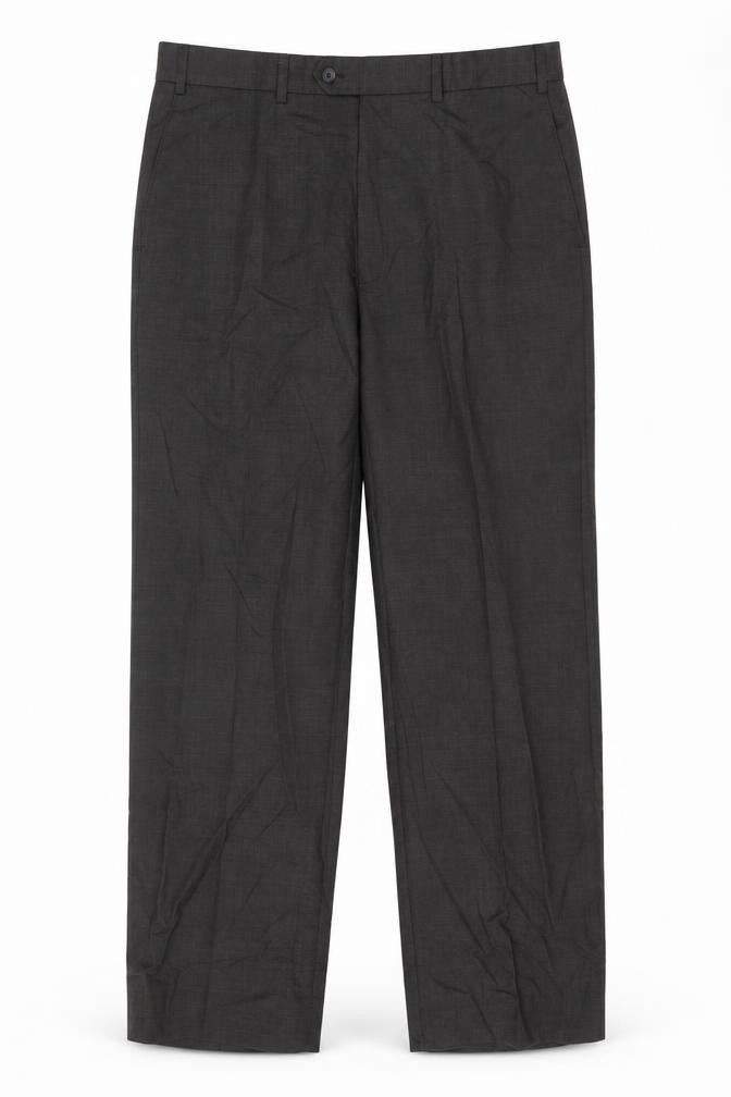 Marks & Spencer Men's Black Wool Trousers - 38