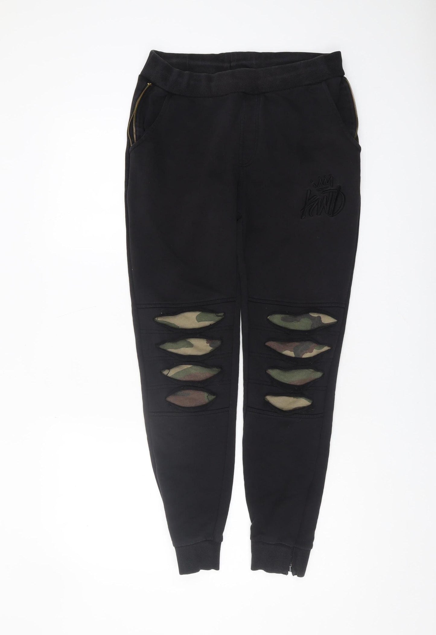 Kings Will Dream Men's Black Jogger Trousers S