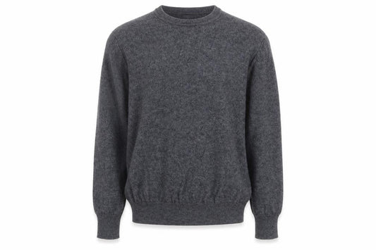 Tailorbyrd Men's Grey Pullover Jumper, Size M, Wool Blend