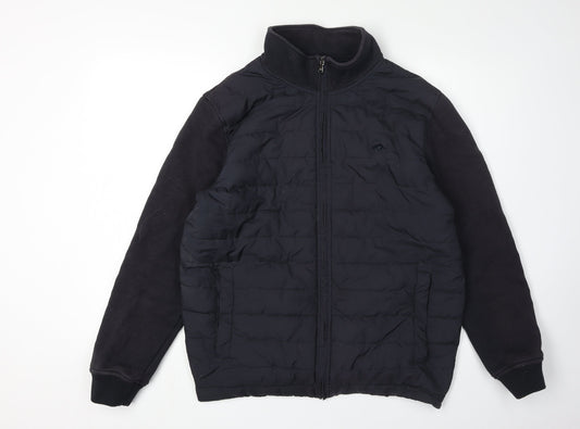 Raging Bull Men's Black Medium Puffer Jacket