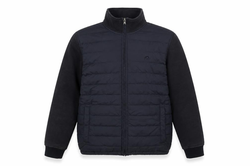 Raging Bull Men's Black Medium Puffer Jacket