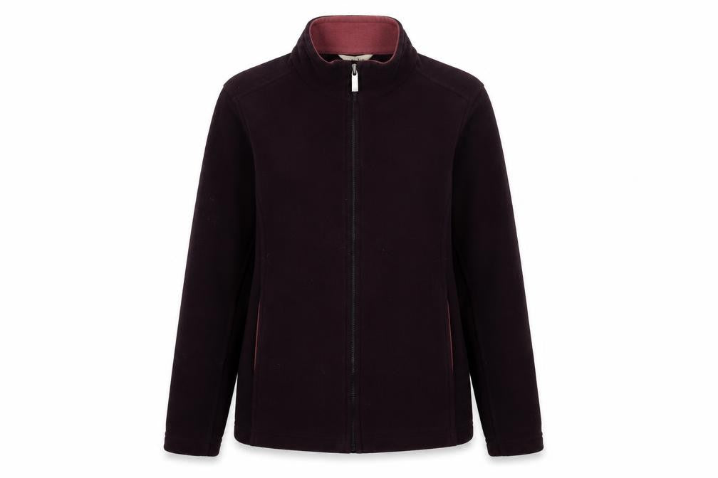 Marks & Spencer Women's Purple Fleece Jacket Size 8