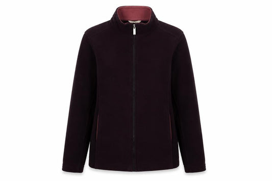 Marks & Spencer Women's Purple Fleece Jacket Size 8