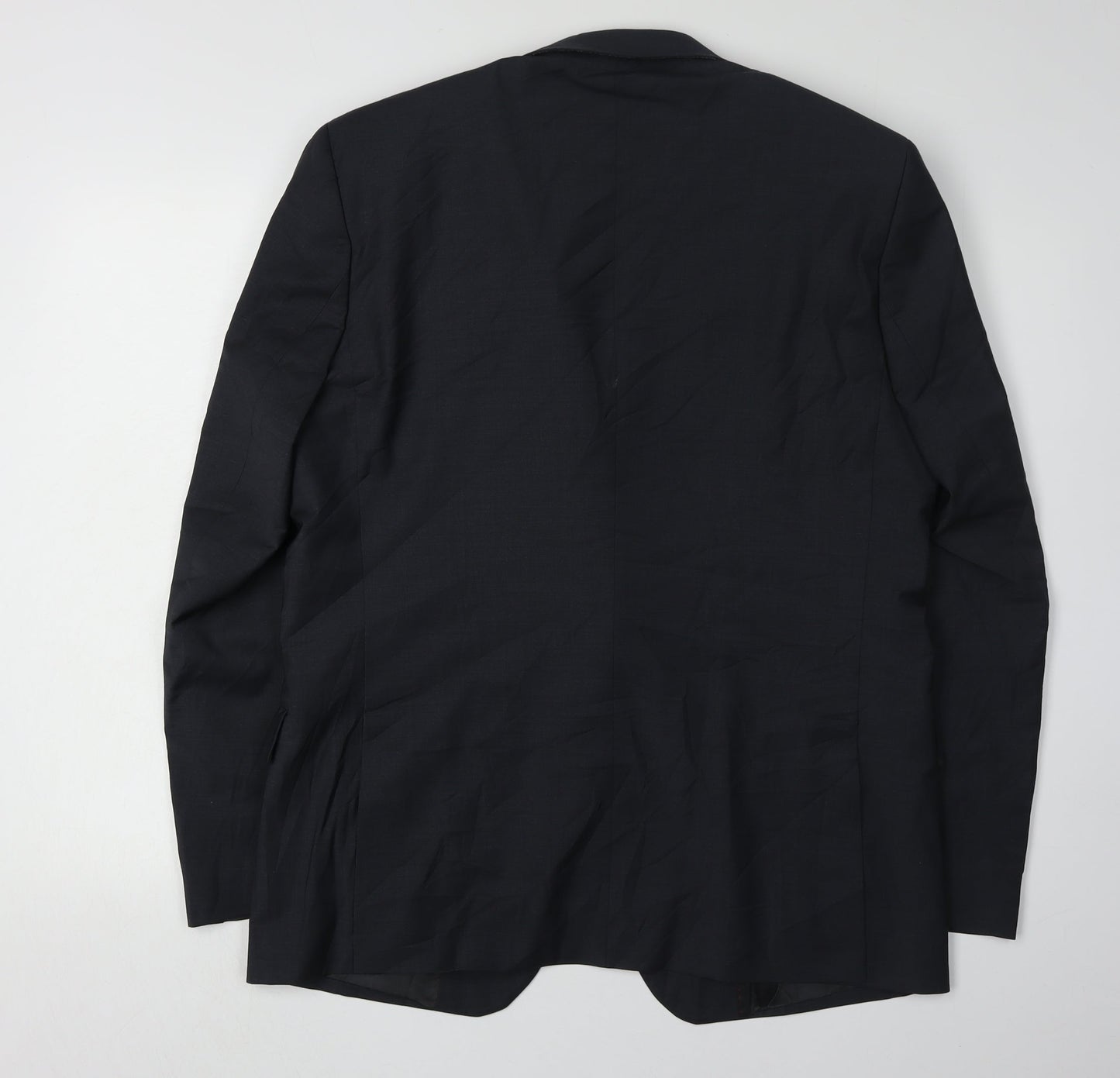 Santinelli Men's Charcoal Blazer 42R Regular Fit