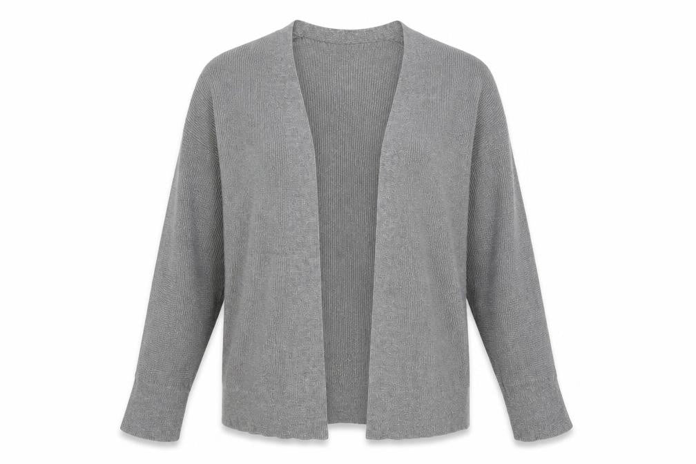 Next Women's Grey Cardigan, Size 12, Casual, Knit, Lightweight