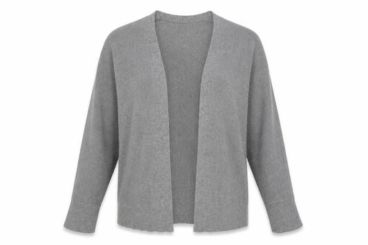 Next Women's Grey Cardigan, Size 12, Casual, Knit, Lightweight