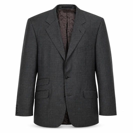 Jaeger Men's Grey Blazer, Size 40R, Regular Fit