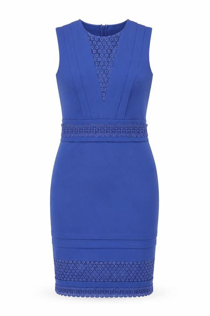 Warehouse Women's Blue Bodycon Dress Size 10