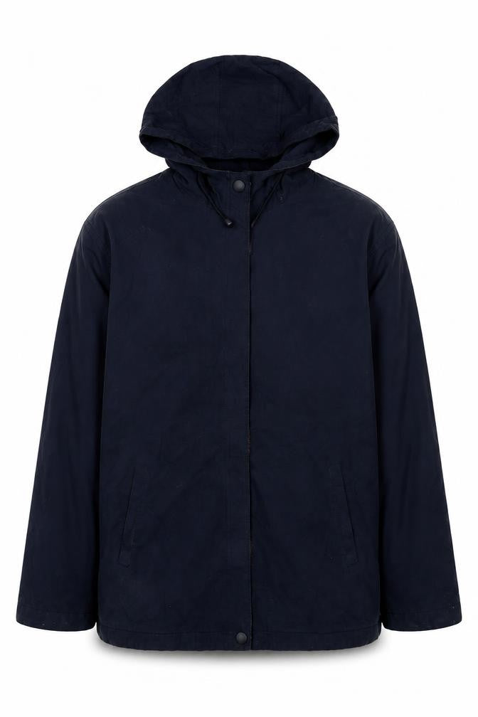 Principles Men's Blue Hooded Jacket, Size S, Casual Style
