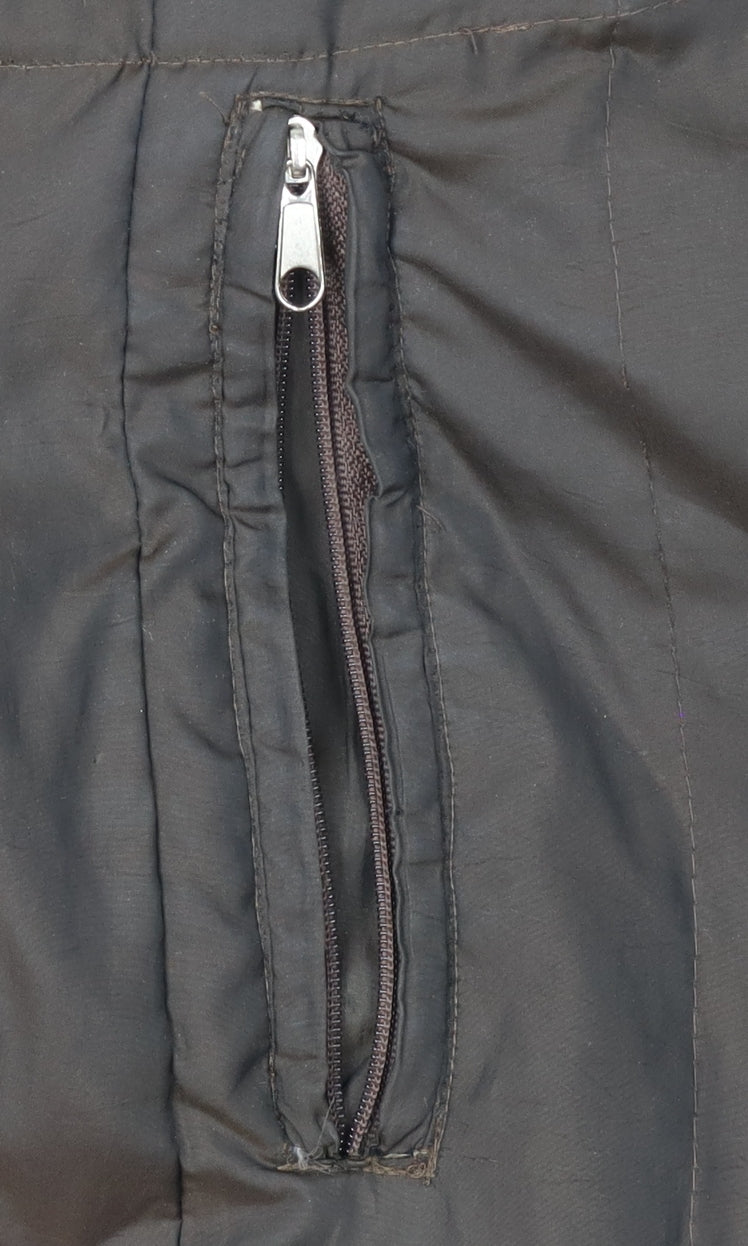 Anne Klein Women's Black Puffer Coat, Size S, Winter Style