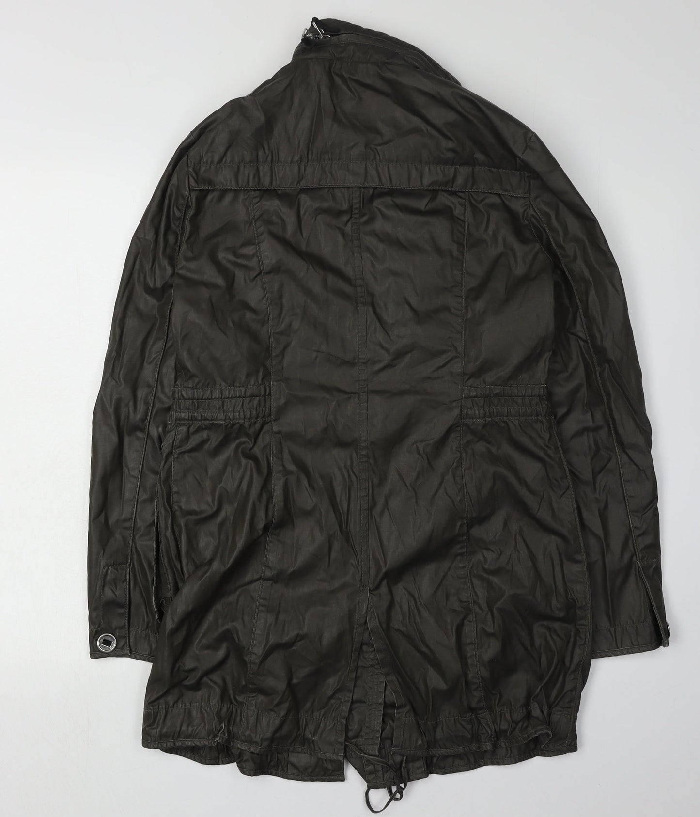 Antoni & Alison Women's Black Parka Jacket Size 10