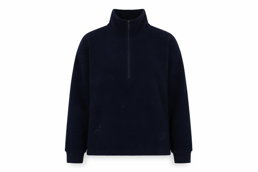 SnowRock Women's Black 2XS Fleece Zip Sweatshirt