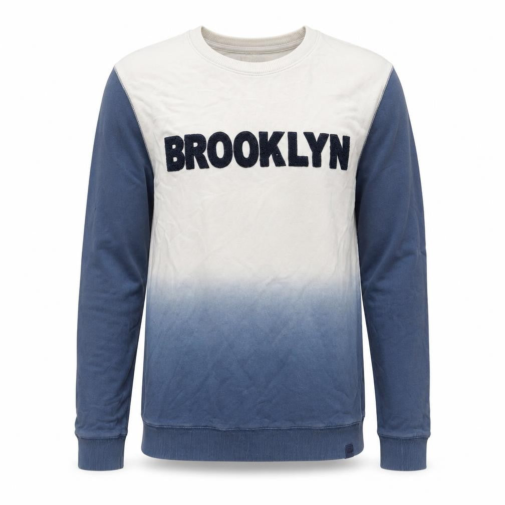 Puma Men's Blue Graphic Print Sweatshirt Size S