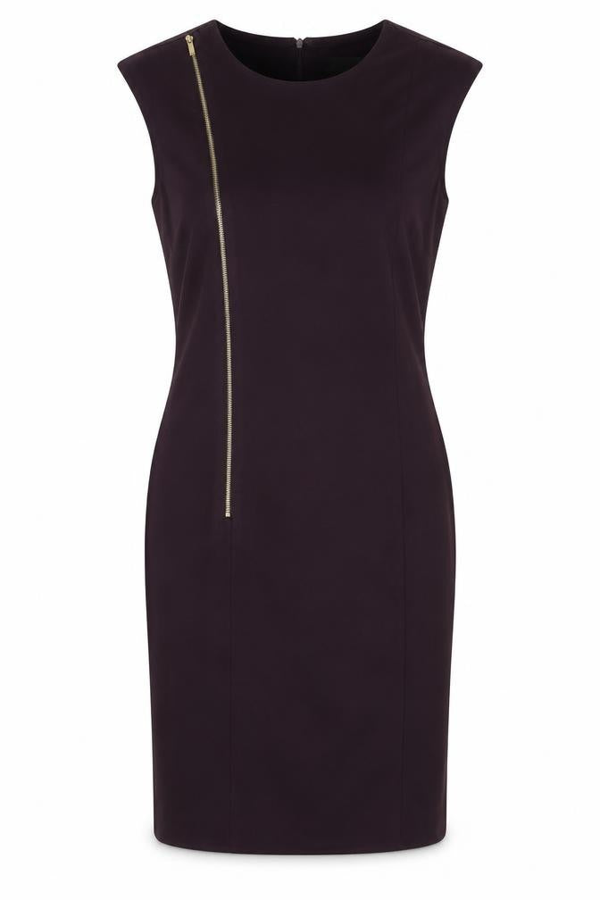 Episode Women's Purple Sheath Dress Size 10 Sleeveless
