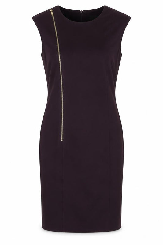 Episode Women's Purple Sheath Dress Size 10 Sleeveless