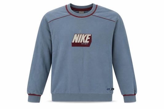 Nike Boys Blue Pullover Sweatshirt L with Logo