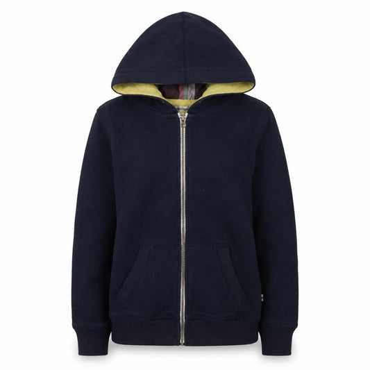 Johnnie Womens B Blue Full Zip Hoodie Size S