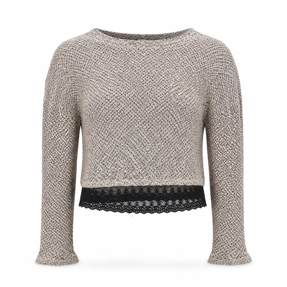 Pins & Needles Beige Women's Jumper, S, Boat Neck, Casual