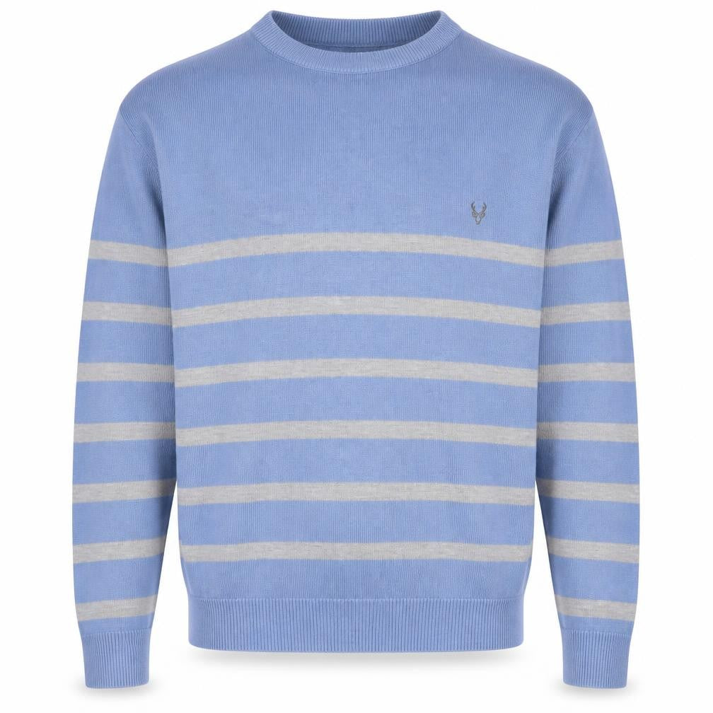 J.J. Willis Men's Blue Striped Pullover Jumper 2XL
