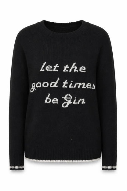 Next Women's Black Pullover Jumper Size 12 Casual