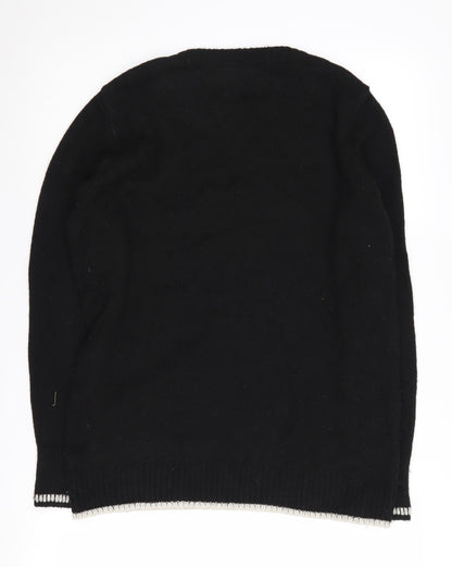 Next Women's Black Pullover Jumper Size 12 Casual