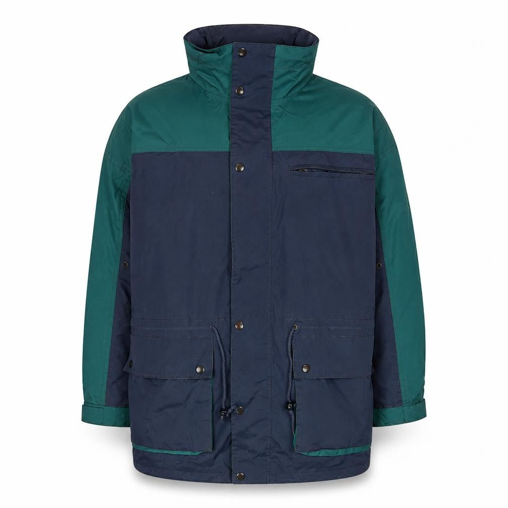 Premier Man Green Anorak Jacket L Men’s Hooded
