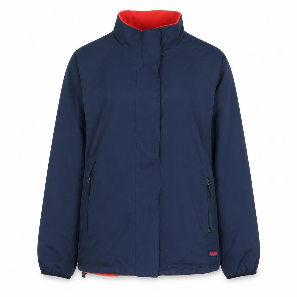 Maine Women's Blue Size 12 Parka Jacket Zip