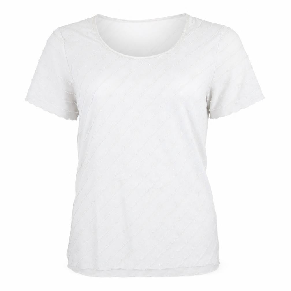 Kate Lilly Designs Women's White T-Shirt Size 12