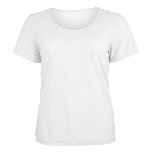 Kate Lilly Designs Women's White T-Shirt Size 12
