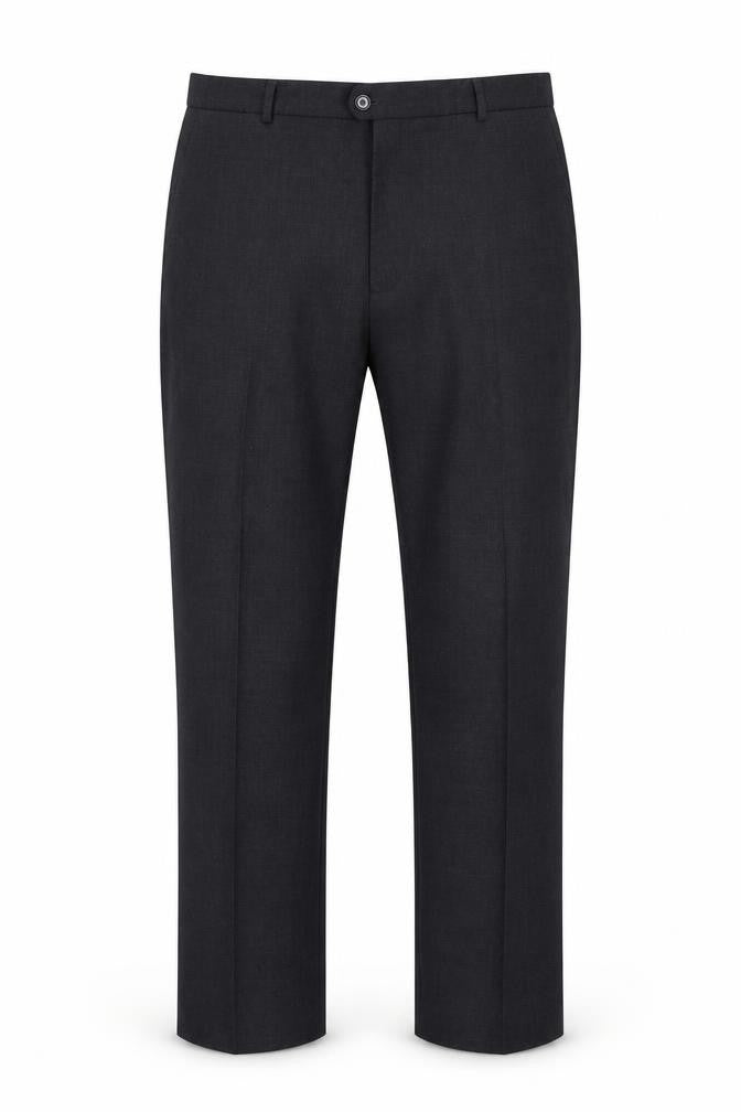 Taylor & Wright Men's Black Wool Trousers, Size 36 S