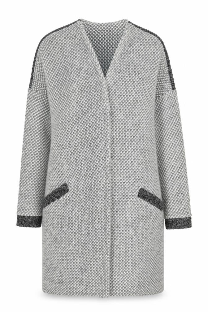 White Stuff Grey Cardigan UK 14 Women