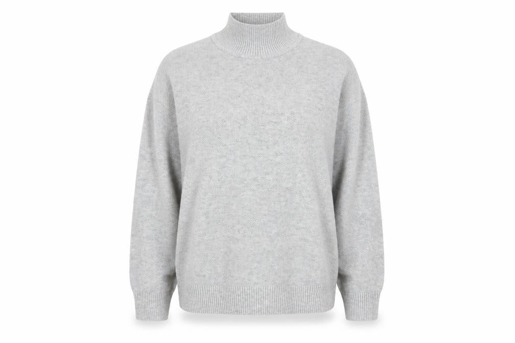 Marks & Spencer Grey High Neck Women's Large Jumper