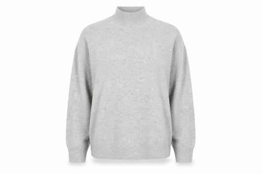 Marks & Spencer Grey High Neck Women's Large Jumper